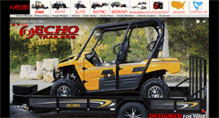 Desktop Screenshot of echotrailers.com